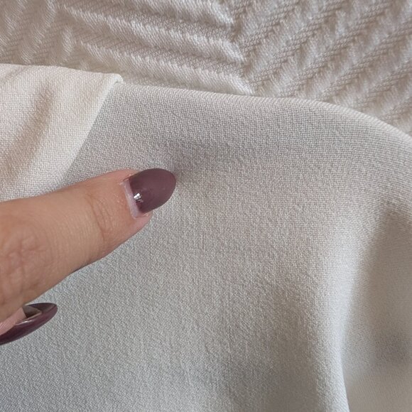 Zara LA Graphic Cropped Hoodie Off-White Cream & Black Size Large Streetwear - Picture 14 of 14